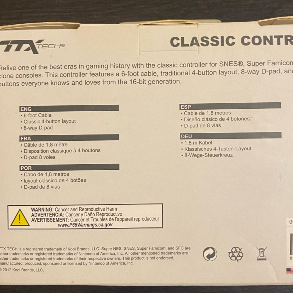 Classic Controller - Gray - Picture 2 of 2